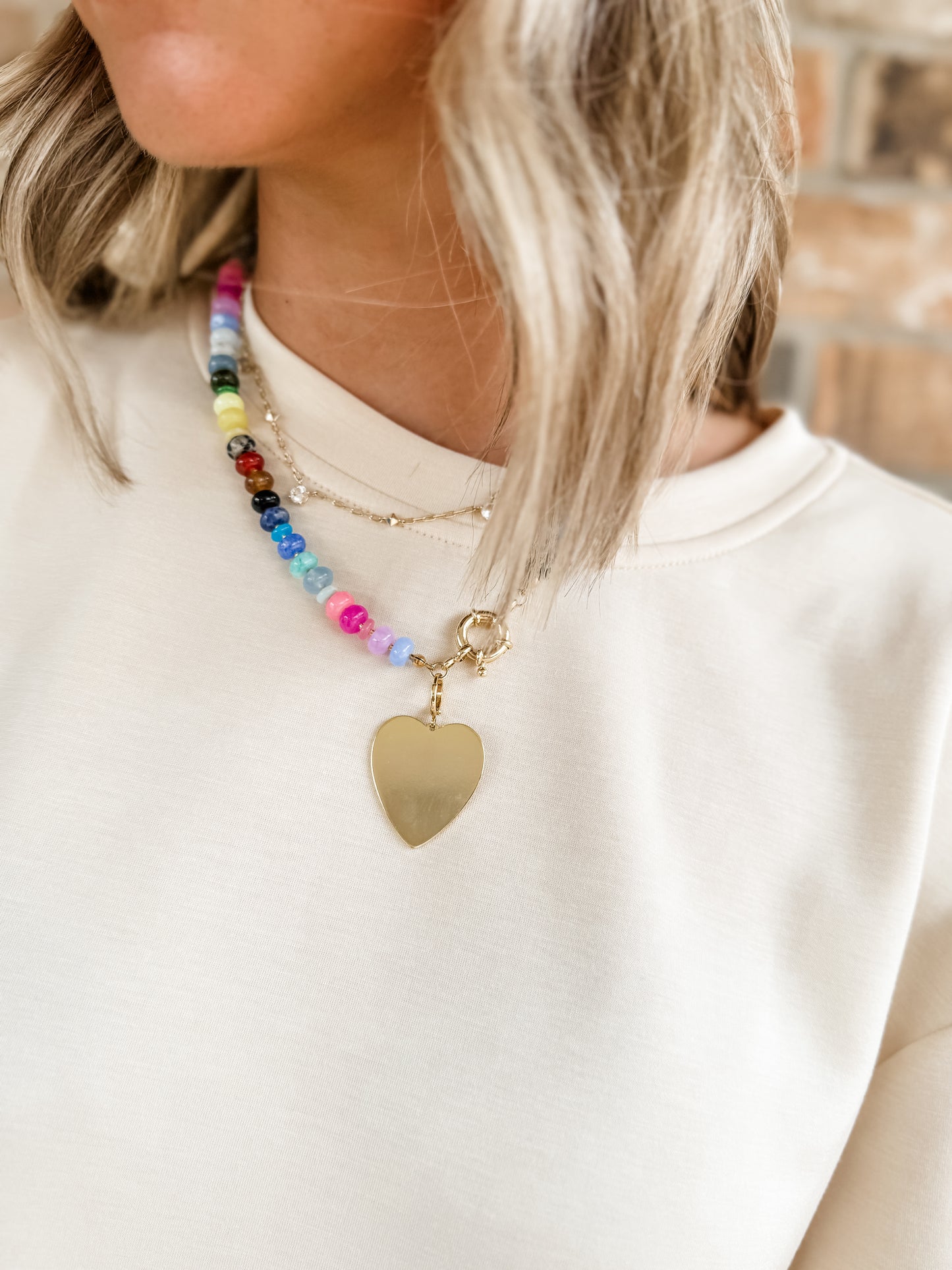 Shades Of Fun Gemstone Necklace