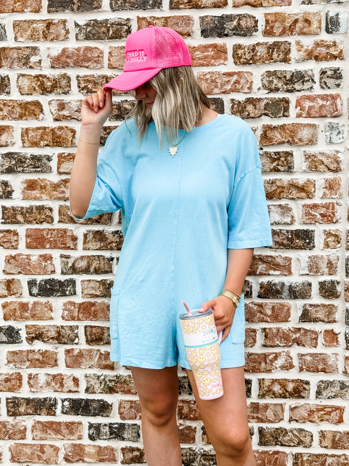 Betty Blue Romper