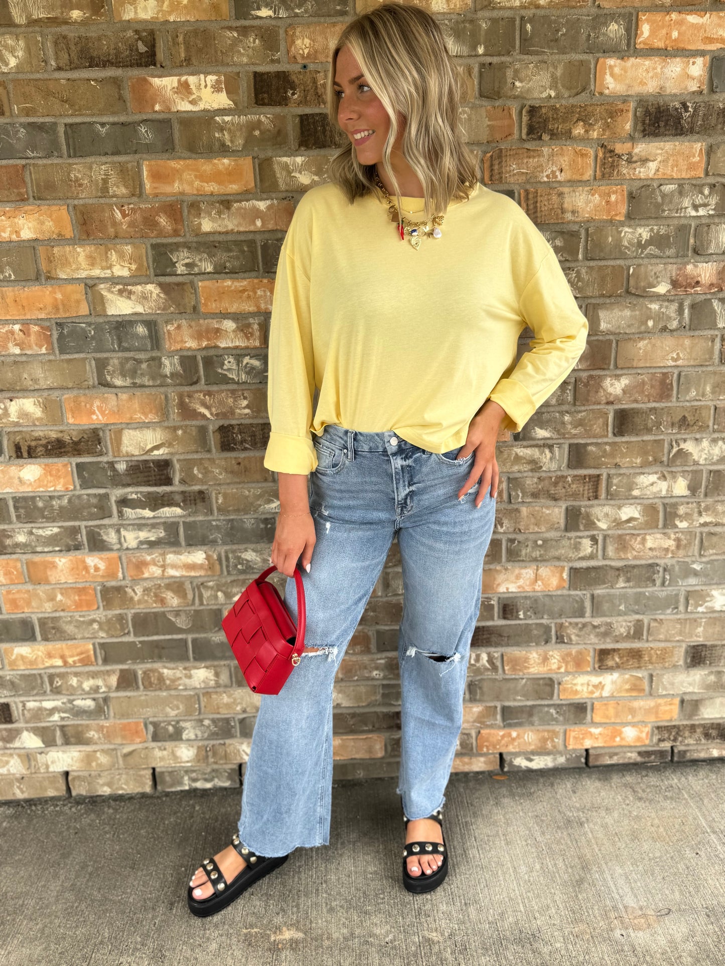 Lemon Long Sleeve Tee