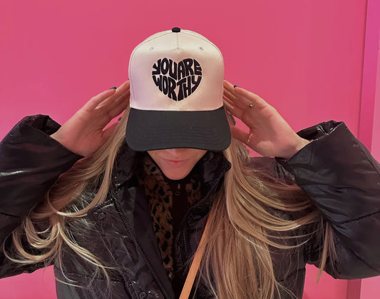 you Are Worthy Trucker Hat