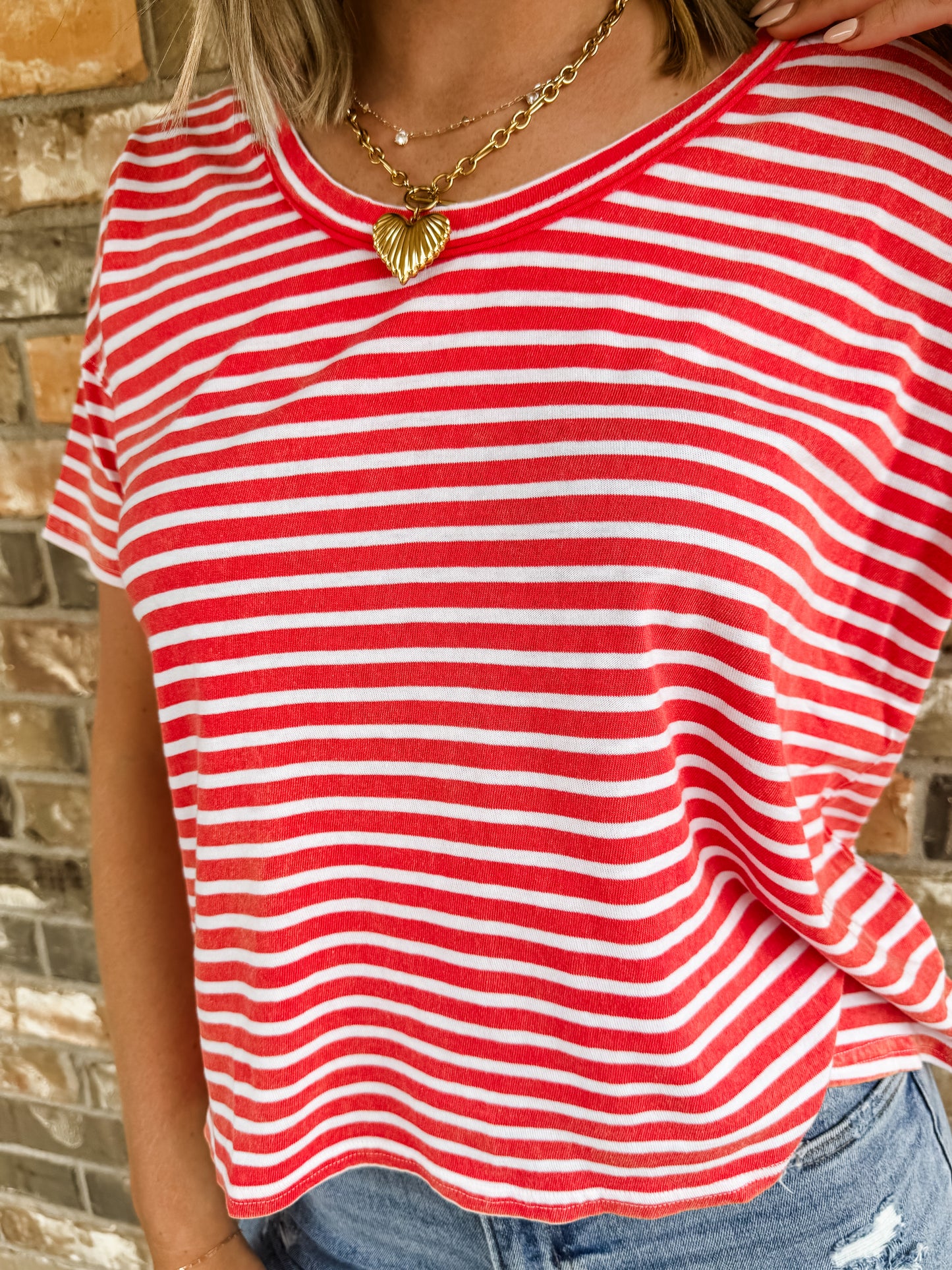 Washed Up For You Scoop Neck