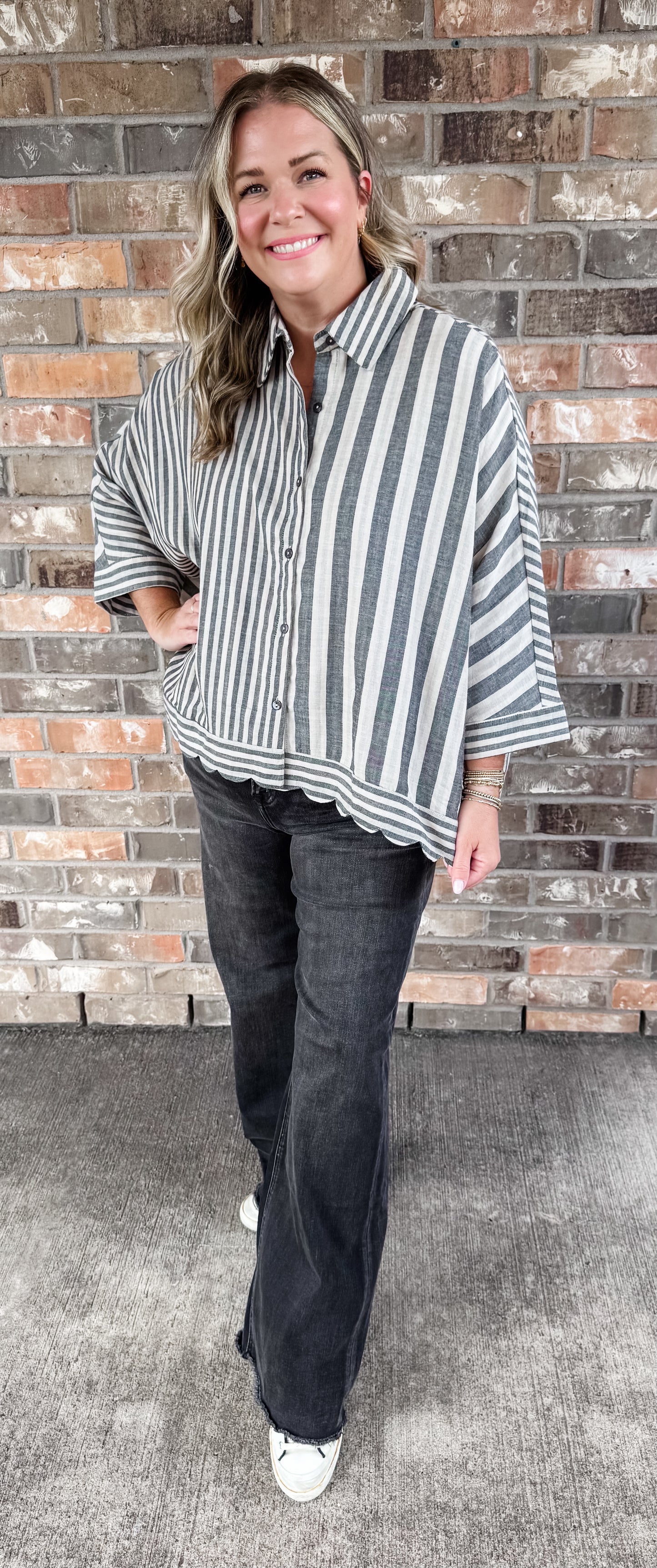 Black Stripe Shirt