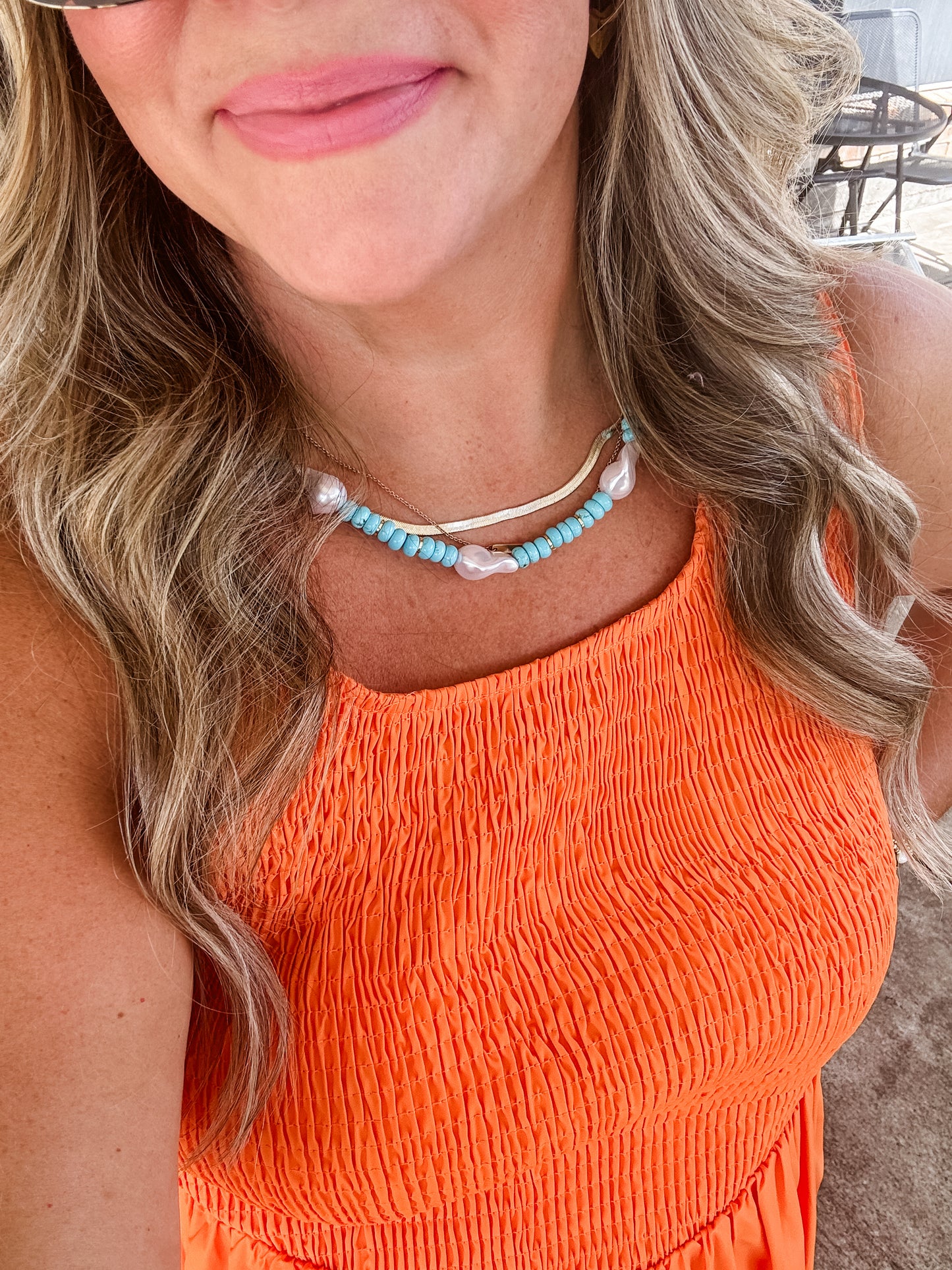 Turquoise Pearl Gemstone