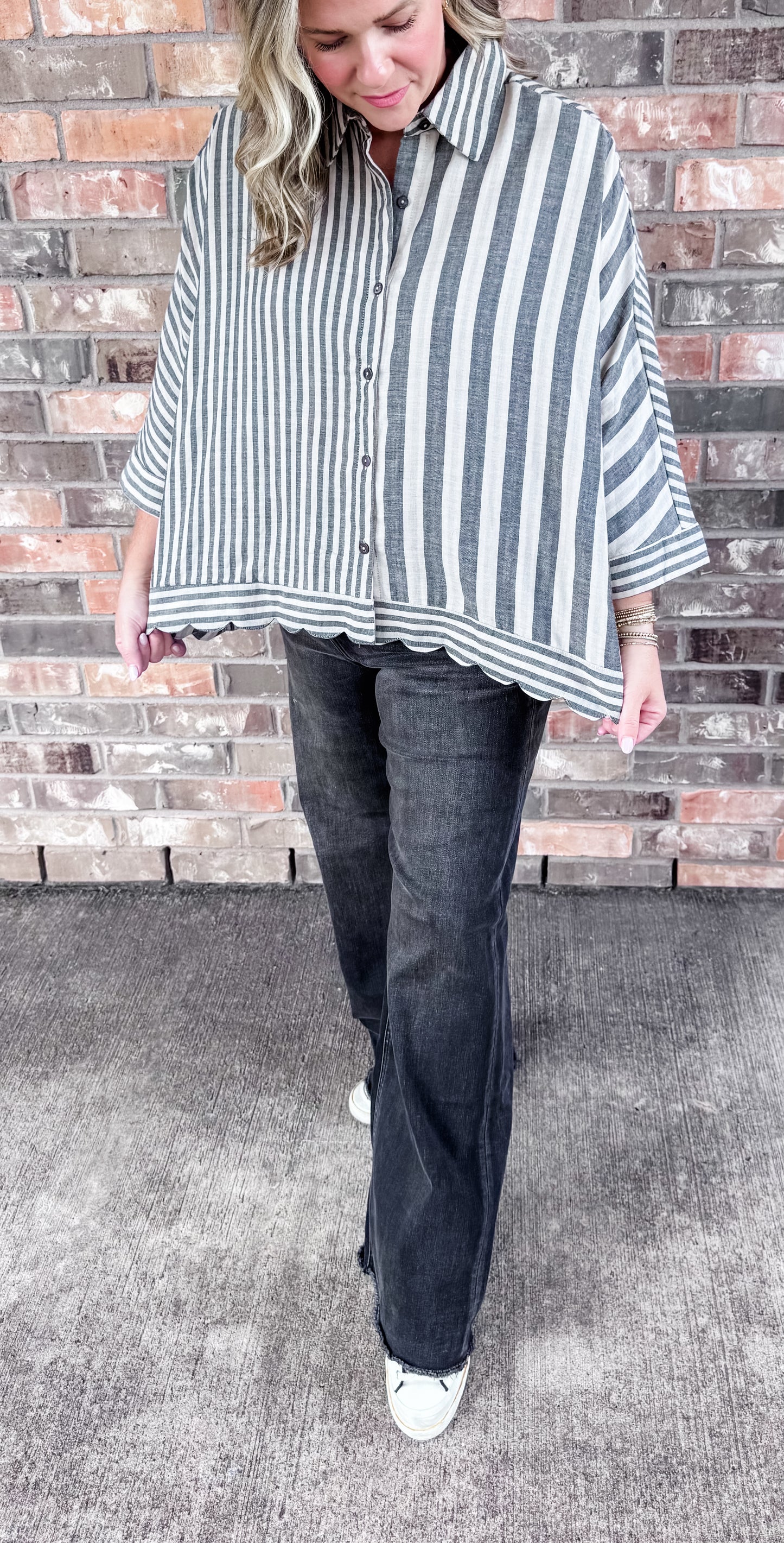 Black Stripe Shirt