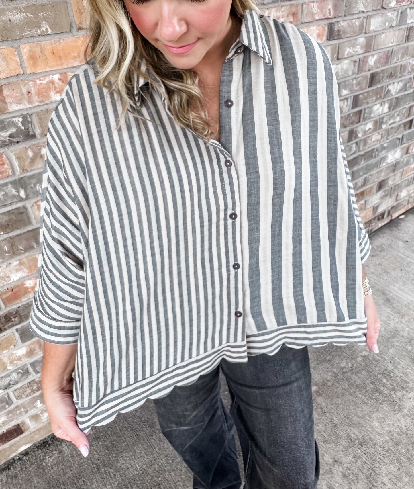Black Stripe Shirt