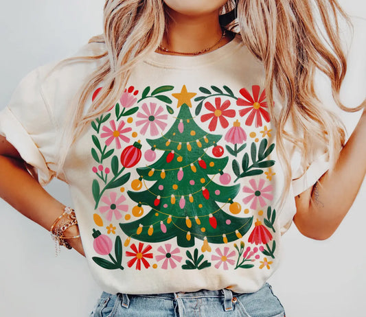 Coquette Christmas Tee