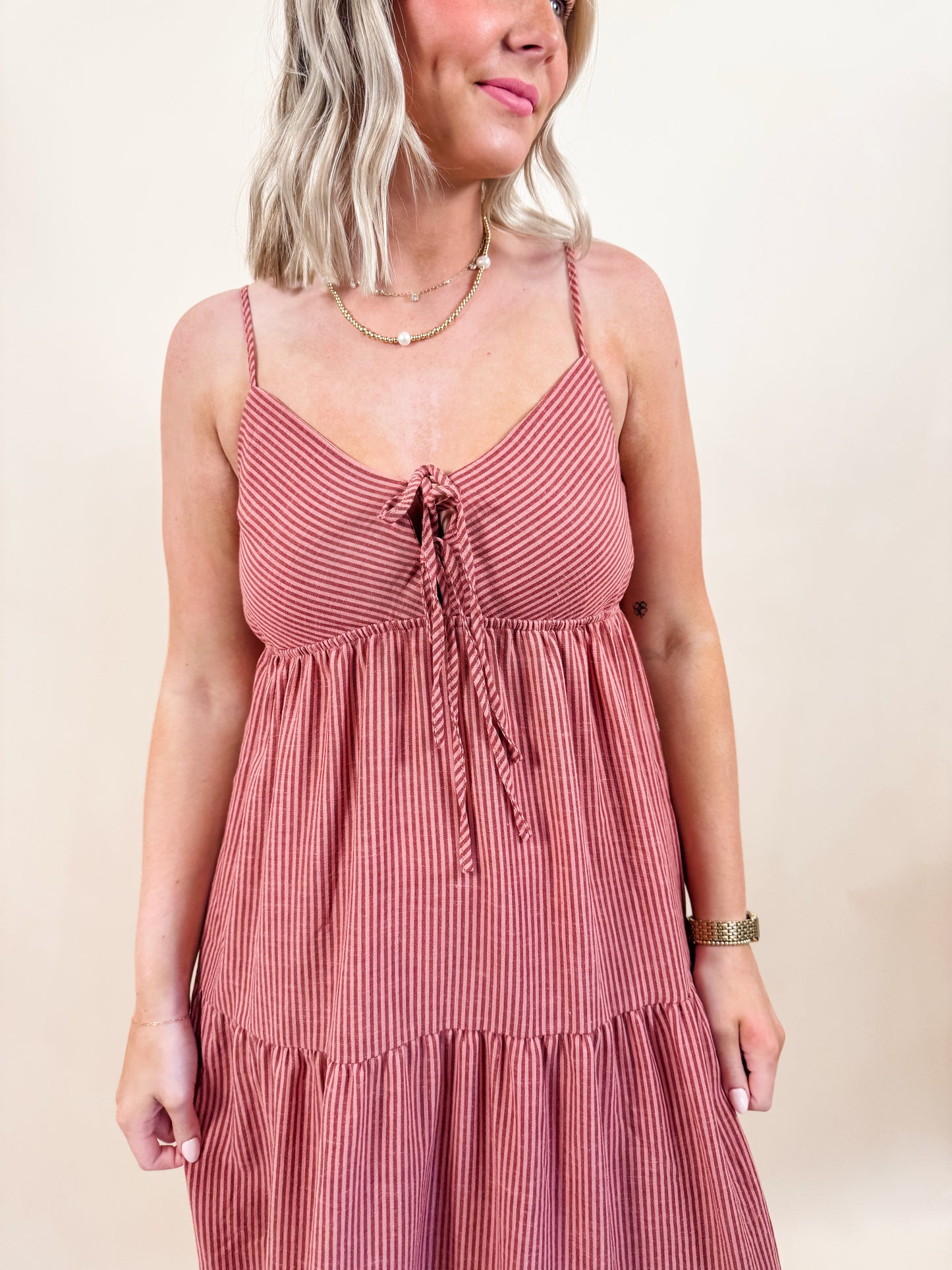Susie Striped Sundress
