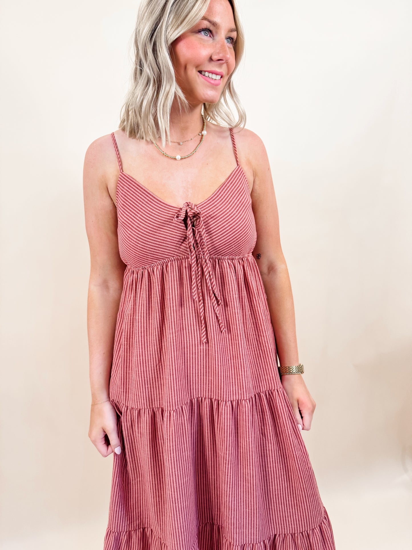 Susie Striped Sundress