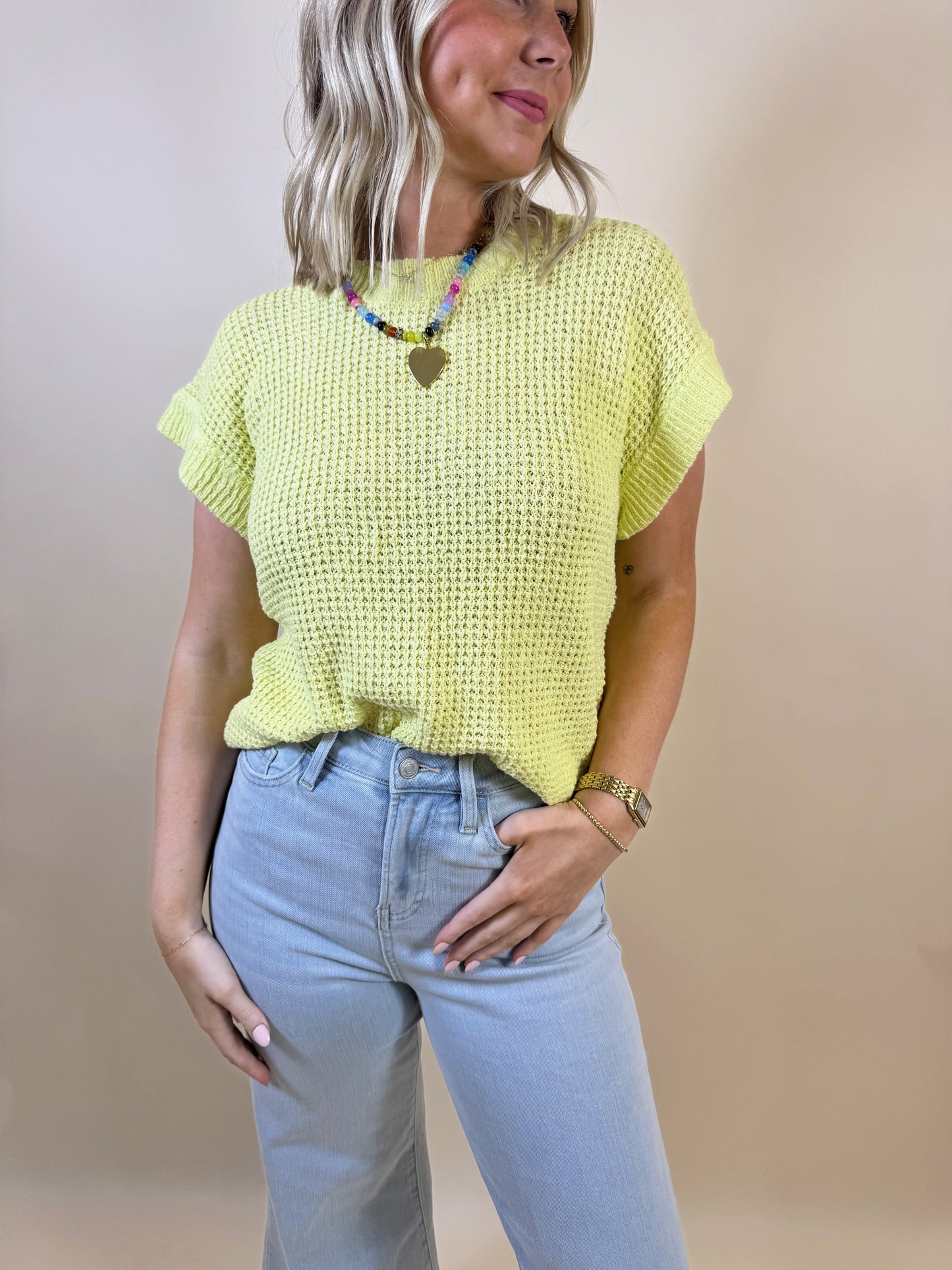 Citrus Lime Sweater