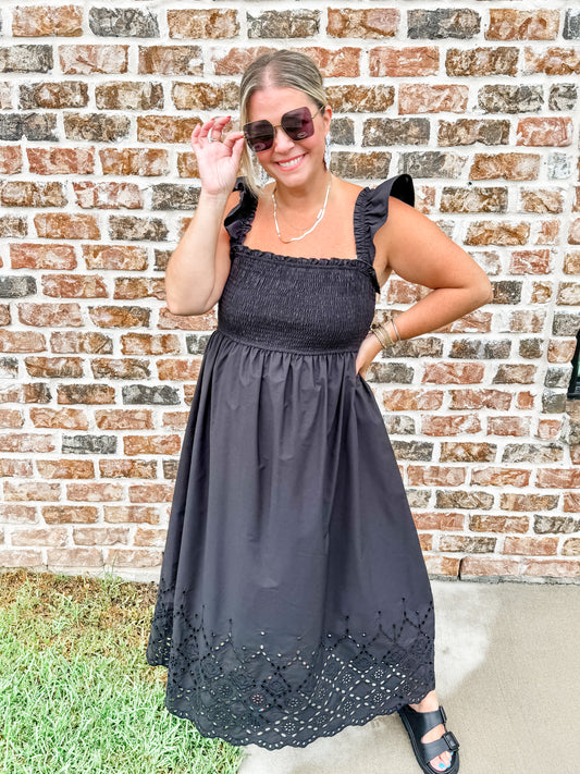 Boston Black Maxi Dress