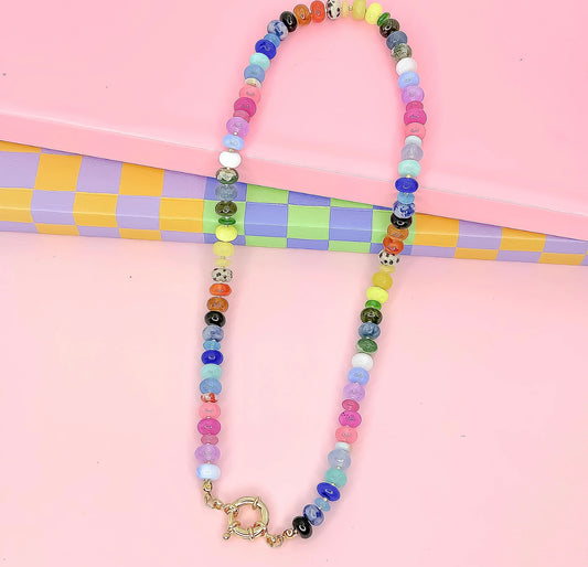 Shades Of Fun Gemstone Necklace