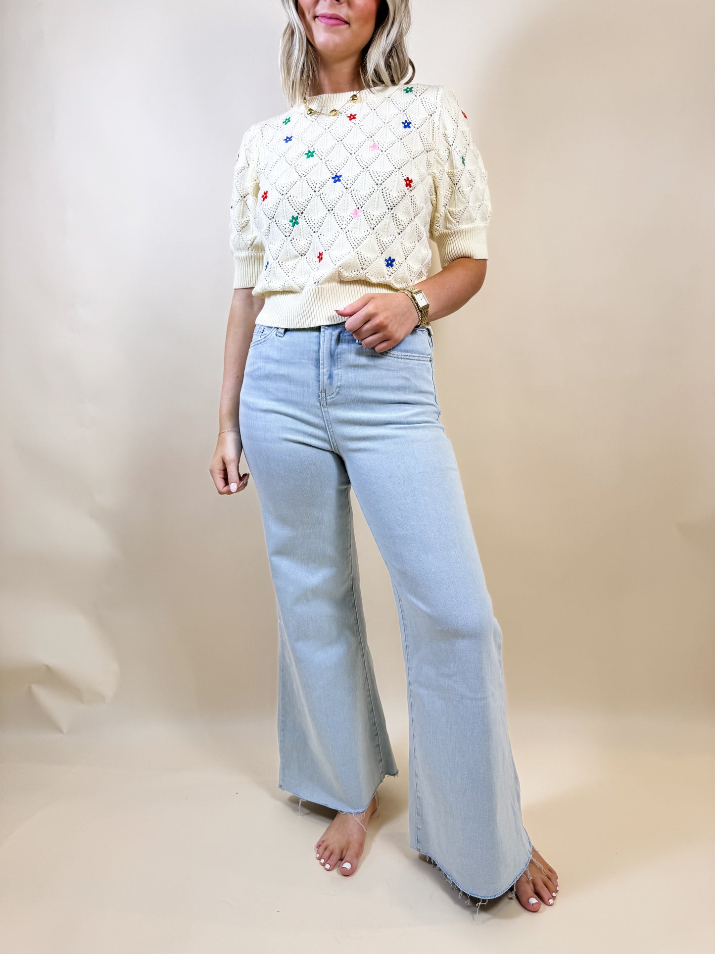 Mica Light Wash Denim