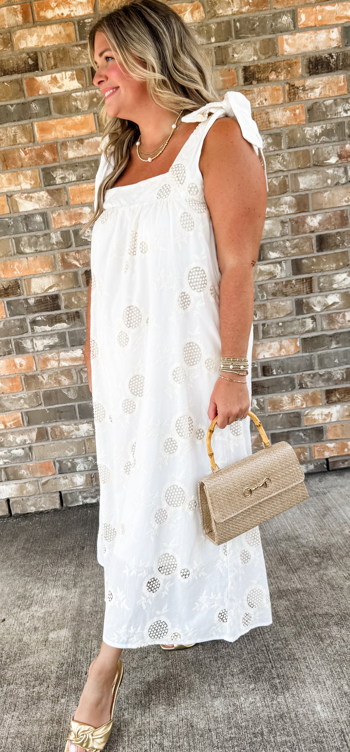 Ivory Lace Maxi