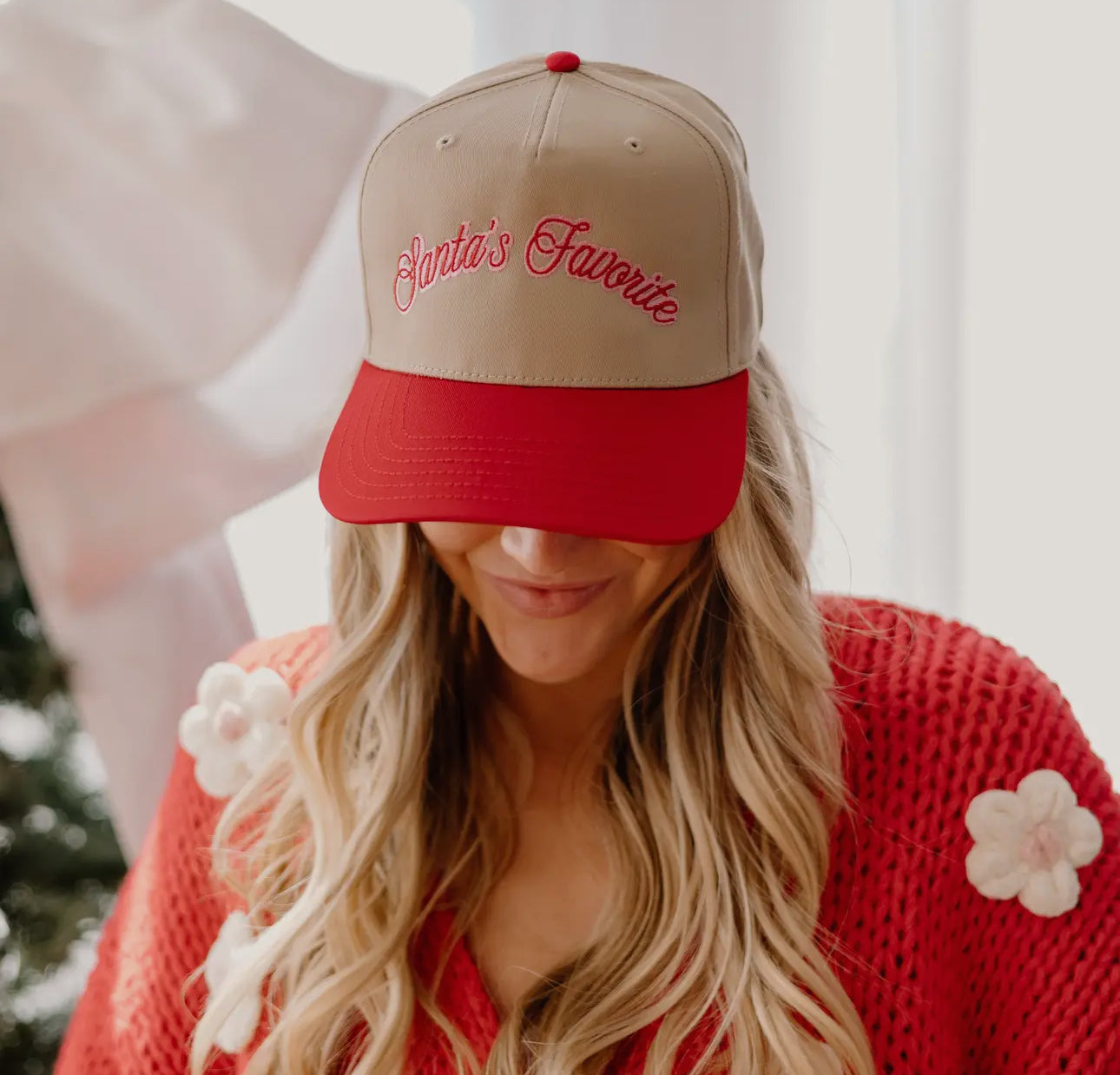 Santa's Favorite Trucher Hat