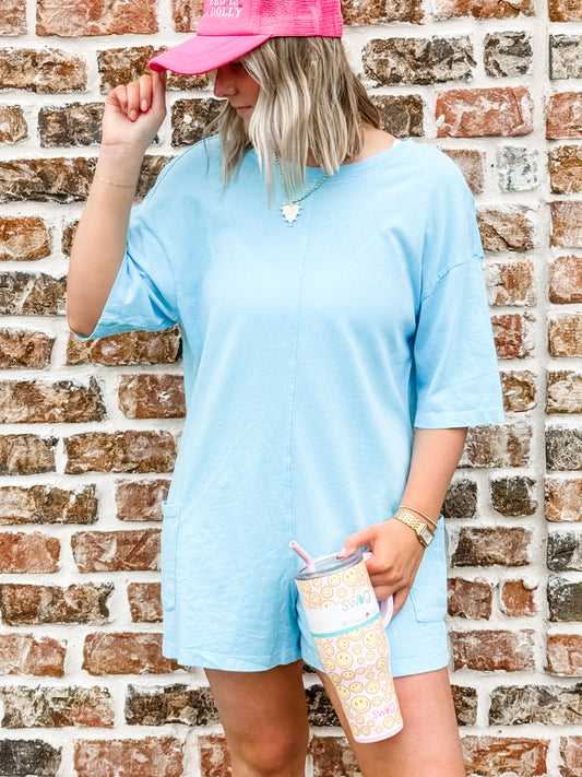 Betty Blue Romper