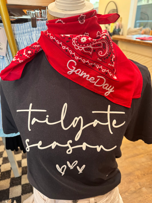 Red Game Day Bandana