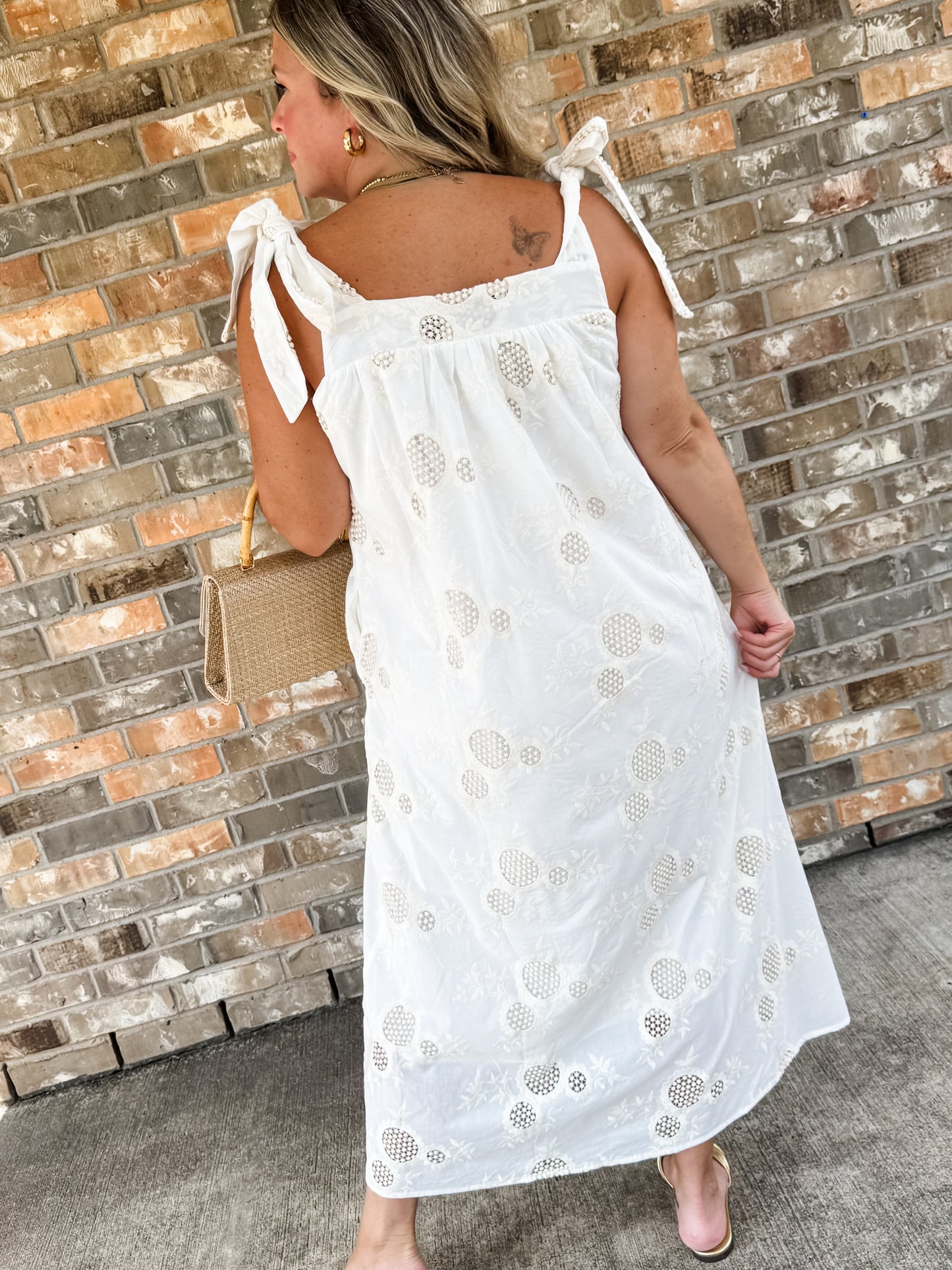 Ivory Lace Maxi