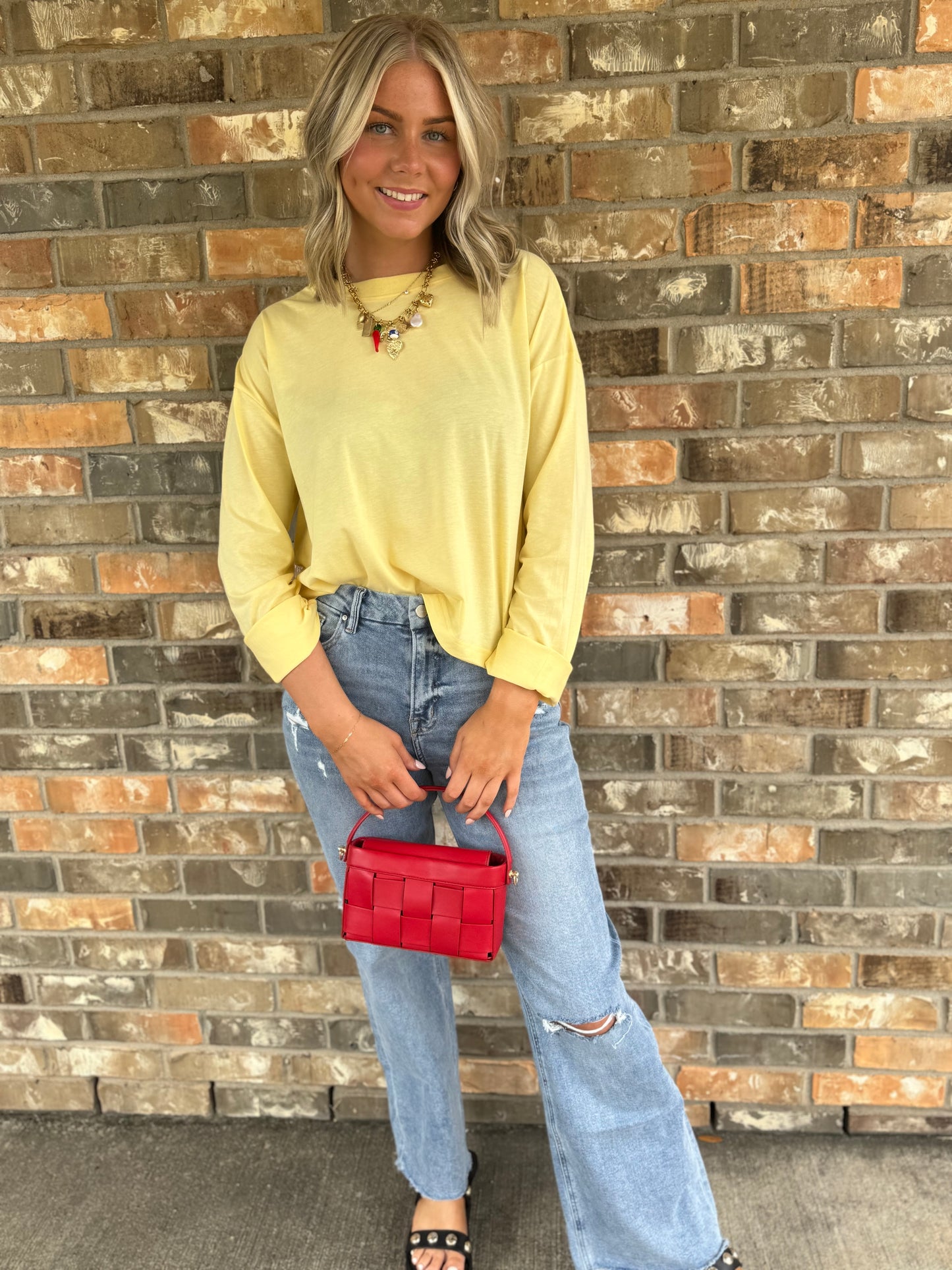 Lemon Long Sleeve Tee