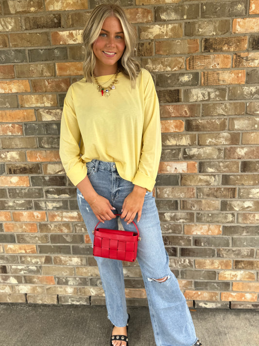 Lemon Long Sleeve Tee