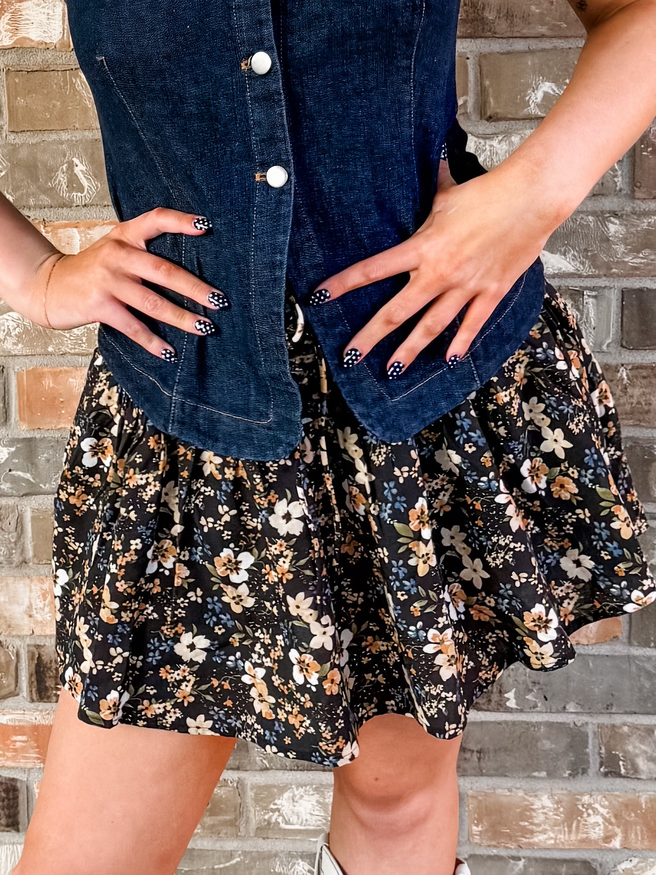 Fancy Floral Skirt