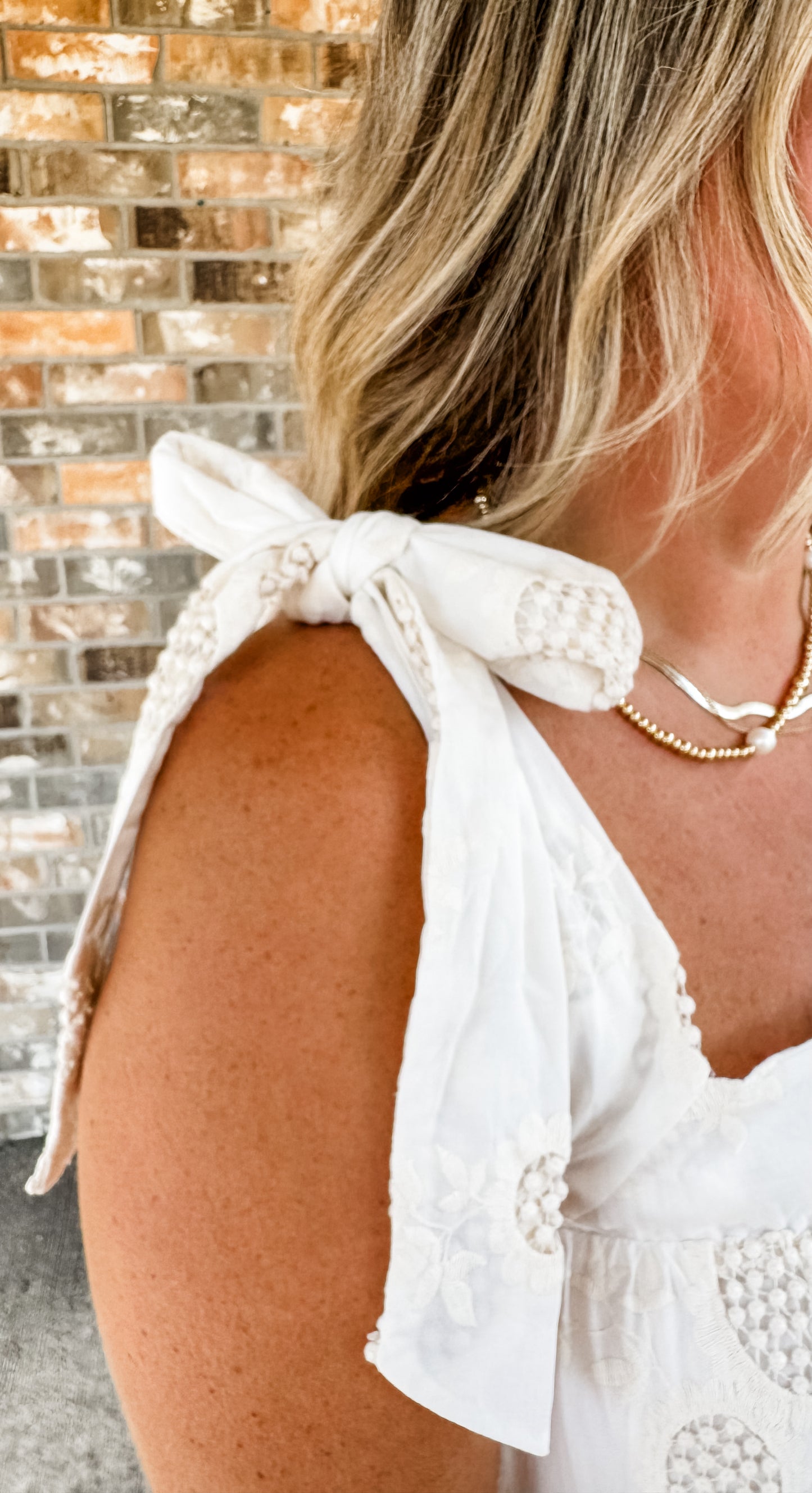 Ivory Lace Maxi