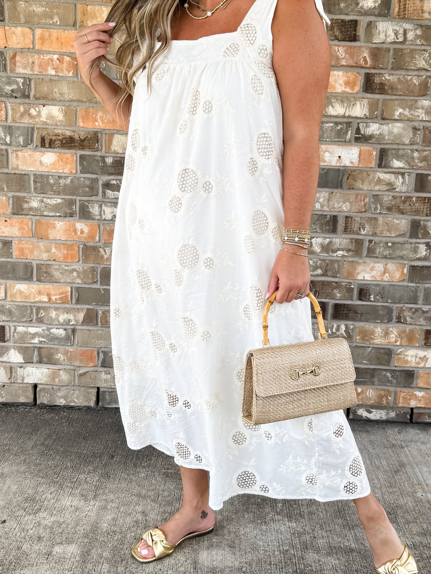 Ivory Lace Maxi