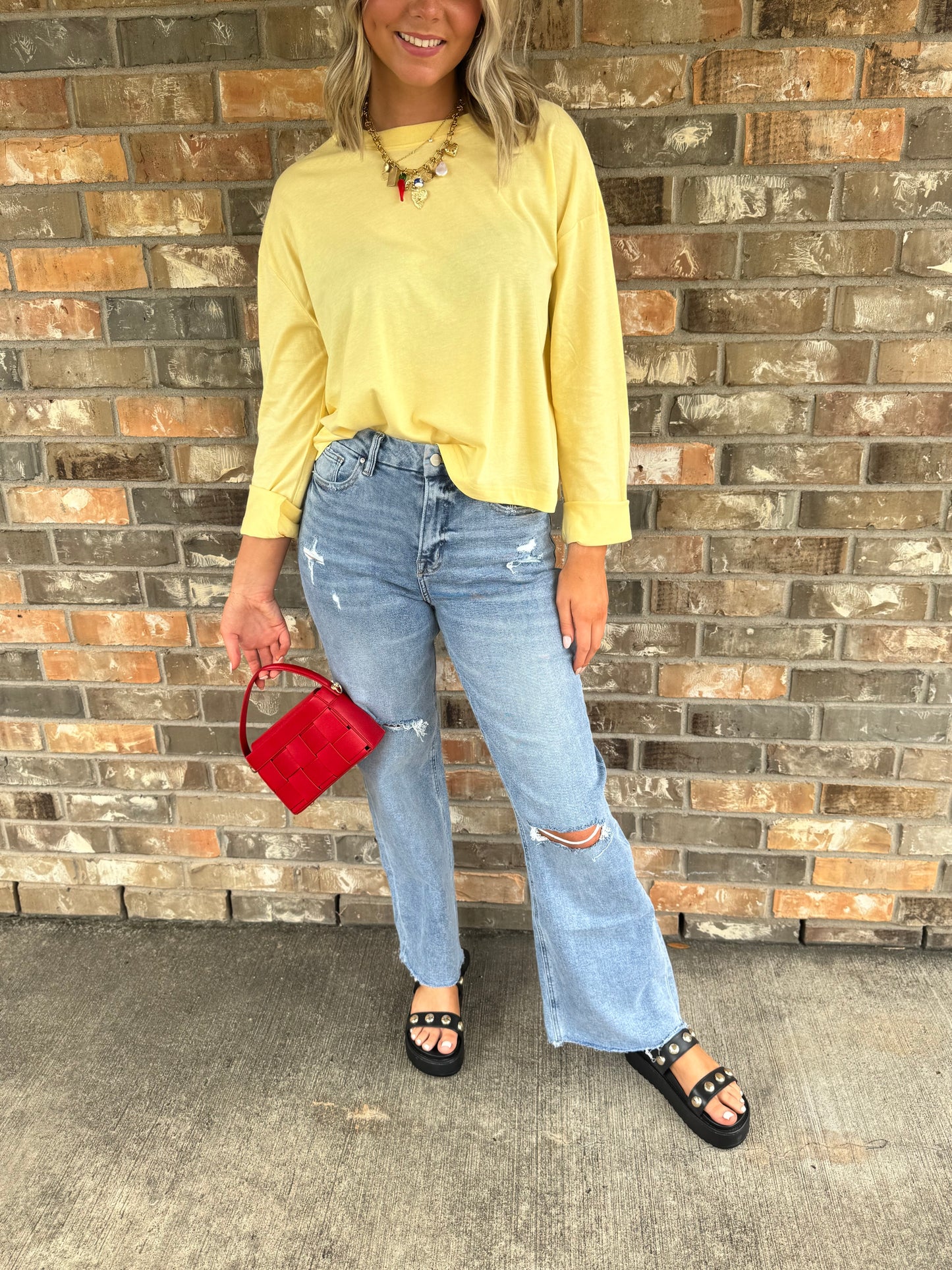 Lemon Long Sleeve Tee