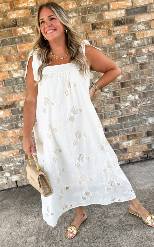Ivory Lace Maxi