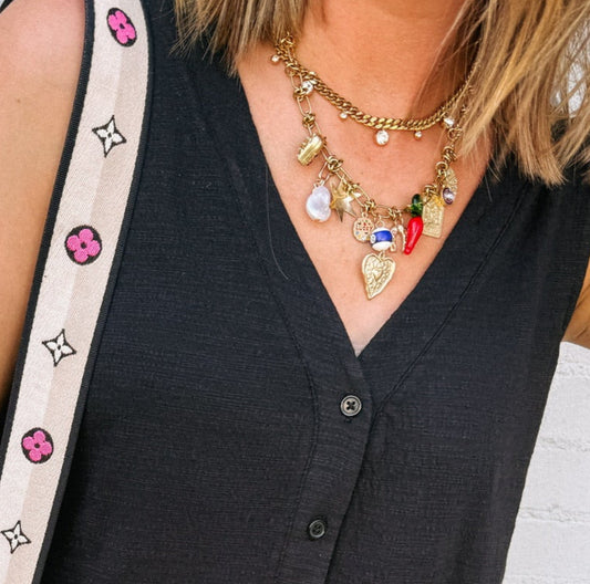 Hot Streak Charm Necklace
