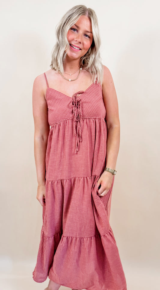 Susie Striped Sundress
